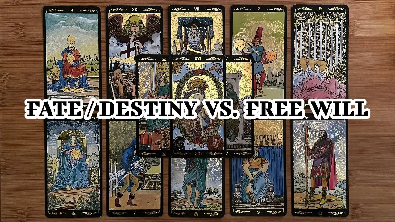 🌜 🀧 🌛 Tarot Reading - Fate / Destiny vs. Free Will