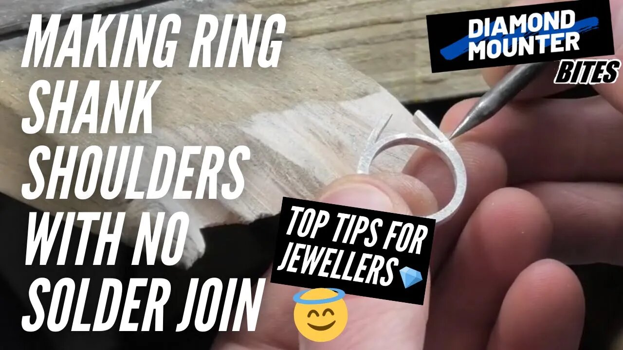 Making Ring Shank Shoulders with NO Solder Joins