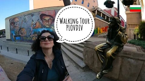 Walking Tour Plovdiv #bulgaria #plovdiv #violetflame #goprohero9 #travel #2022 #4K 🇧🇬