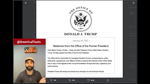 BREAKING: Office Of The Former President, *NOT* A "Shadow Presidency" Threat