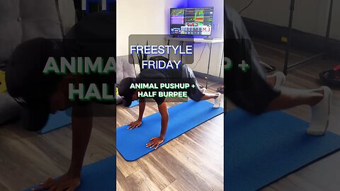 Fit Trader Movement: Half Burpee + Animal Pushup Full Body Exercise