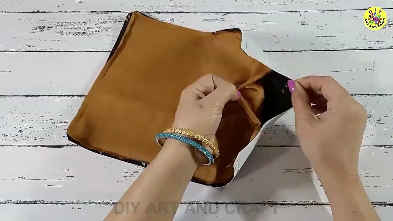 New Style Simple Handbag No Cutting Fabric | How to Make Hand Bag | Diy Cloth Bag Tutorial | Sewing