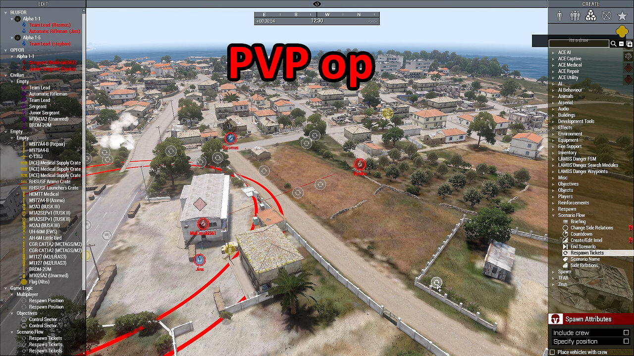 ARMA 3 | inter group PVP | 15 7 23 |with Badger squad| VOD|