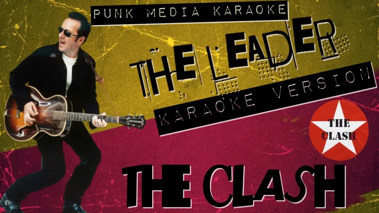 THE CLASH ✴ THE LEADER ✴ KARAOKE INSTRUMENTAL ✴ PMK