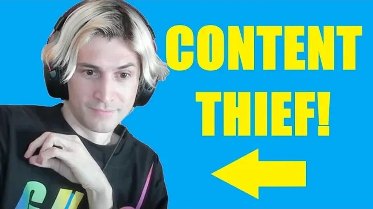 xQc gets SLAMMED for Stealing Content | Makes a FOOL of Himself