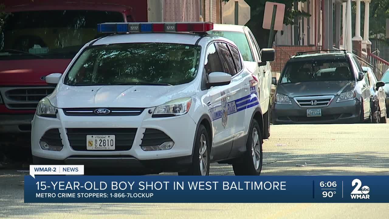 15 year old shot listed in critical condition