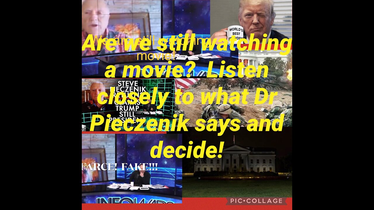 Are we still watching a movie? Dr Pieczenik discusses recent events and Trump’s Presidency.