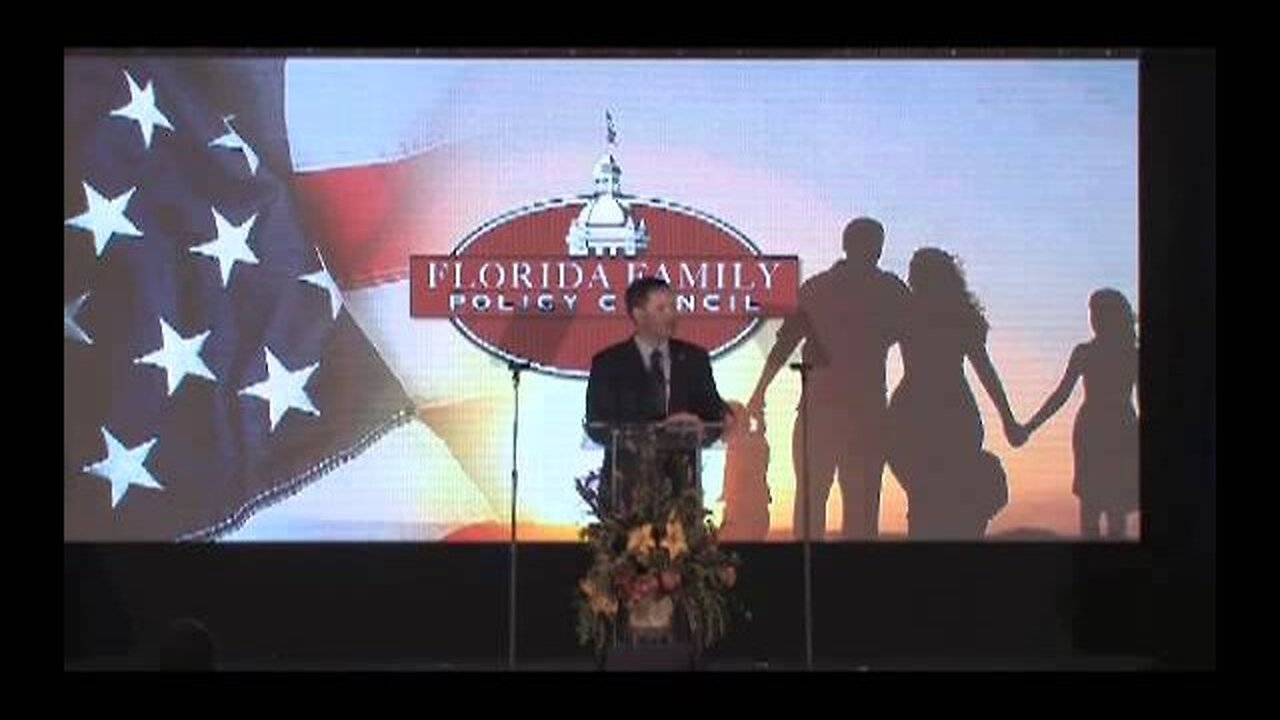 Senator Rubio Speaks at the Florida Family Policy Council's 2013 Awards Dinner