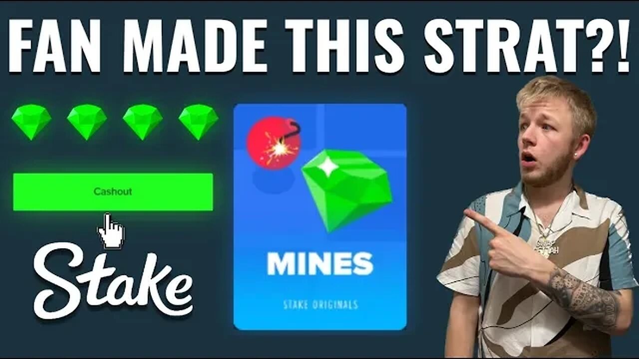 FAN SHOWED ME THE ABSOLUTE BEST MINES STRATEGY ON STAKE!?!