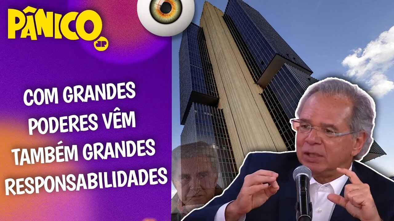 INDEPENDÊNCIA DO BANCO CENTRAL DECRETOU MORTE AO NEPOTISMO ECONÔMICO? Paulo Guedes analisa