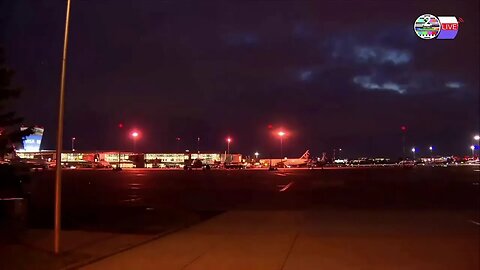 Warsaw, Poland: President Biden departs enroute Warsaw Chopin International Airport.