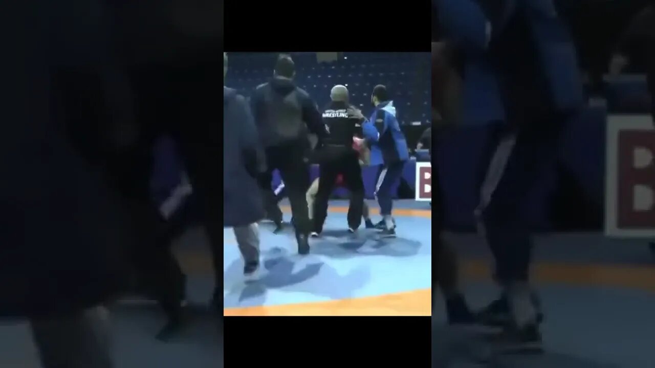 Fight Breaks Out during wrestling match #Shorts #streetfight #Wrestling