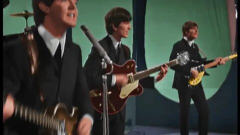 The Beatles - All My Loving (Morecambe and Wise) [COLORIZED]