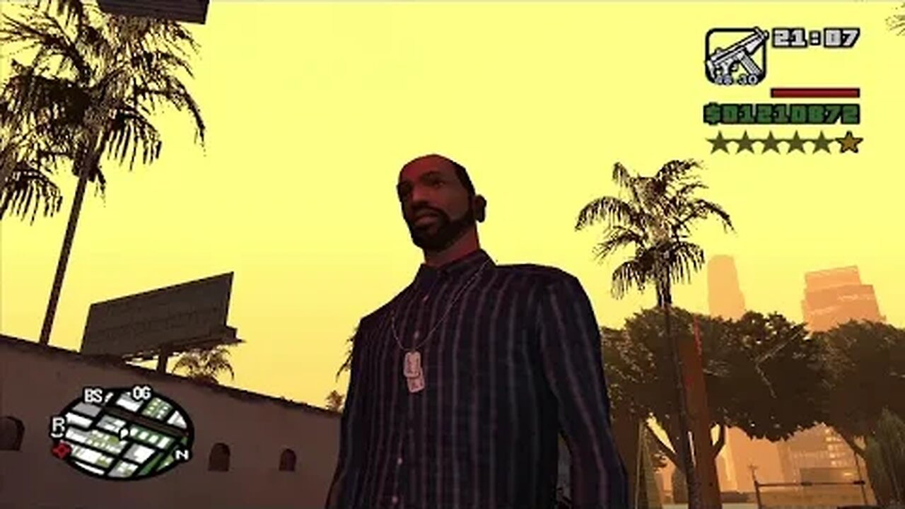 Running Dog: GTA San Andreas Mission - Chasing Trouble in Los Santos! #rockstargames #gta