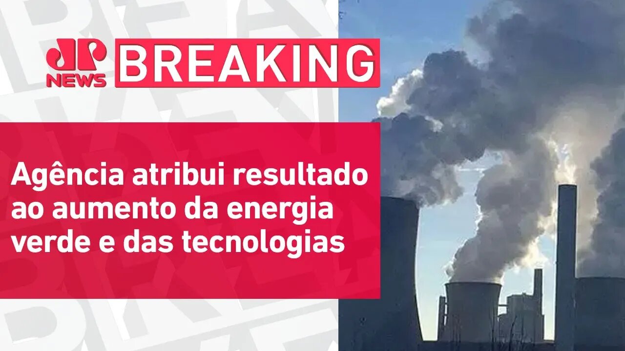 Emissões de dióxido de carbono subiram menos que o esperado em 2022 | BREAKING NEWS