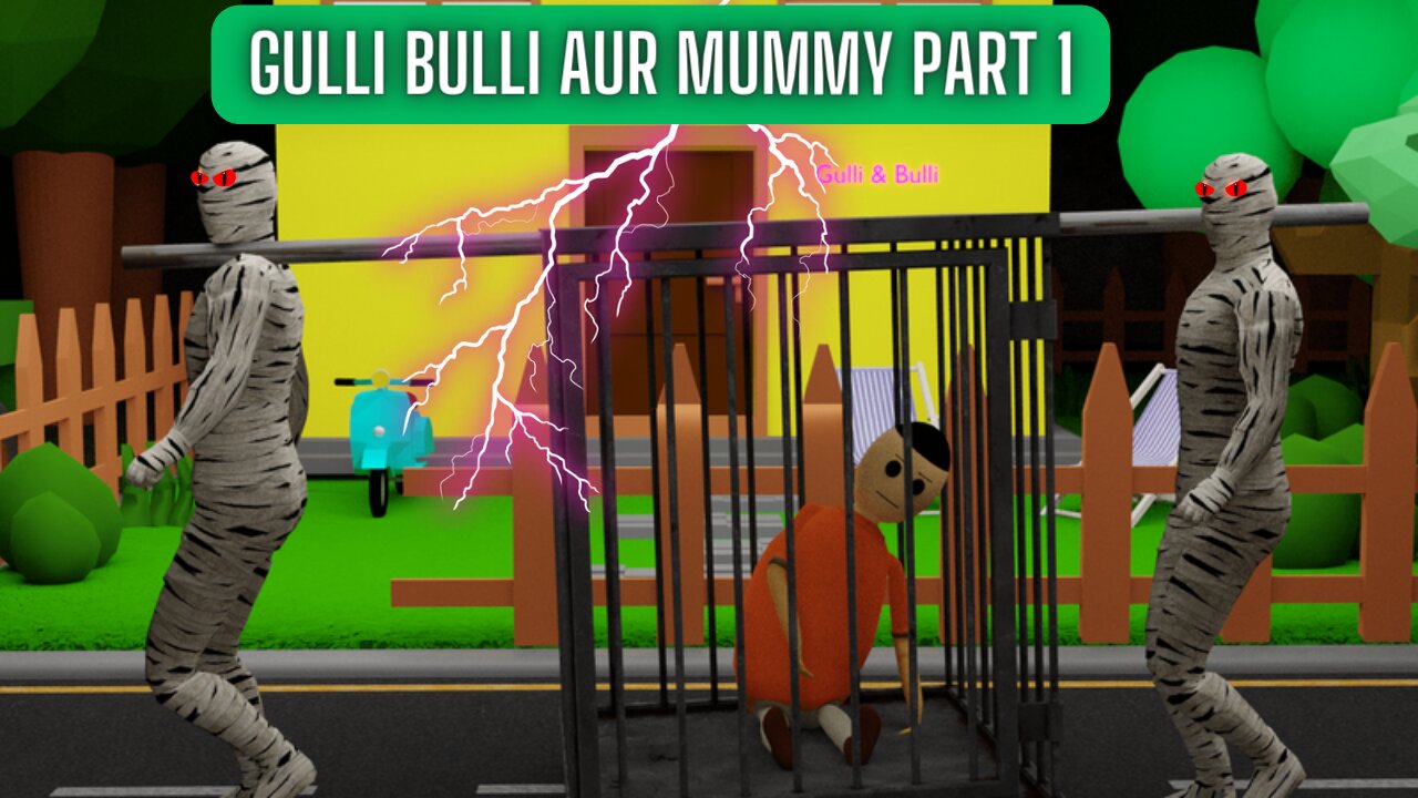 Gulli Bulli Aur Mummy Part 1 || Mummy Horror Story || Make Joke of Kids