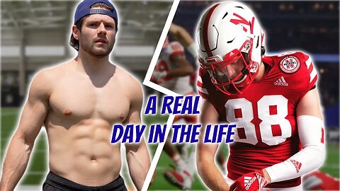 A REAL Day in the Life of a College Football Player