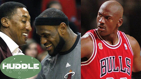 Scottie Pippen Says LeBron James Has PASSED Michael Jordan -The Huddle