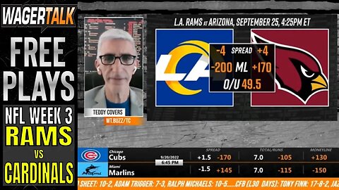 NFL Week 3 Picks, Predictions & Odds | Los Angeles Rams vs Arizona Cardinals Betting Preview