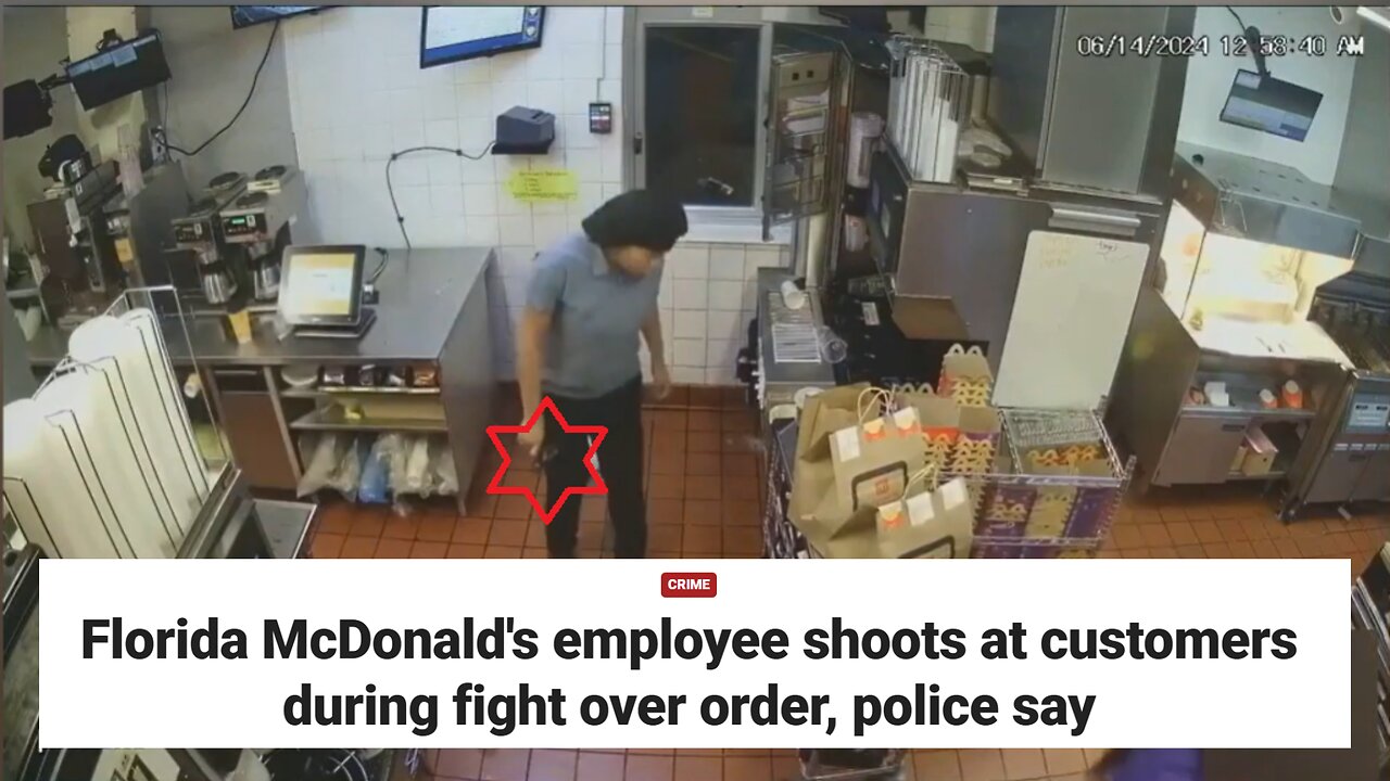 Florida McDonald's Employee Shoots at Customers Over Order Dispute: Shocking Incident Unfolds