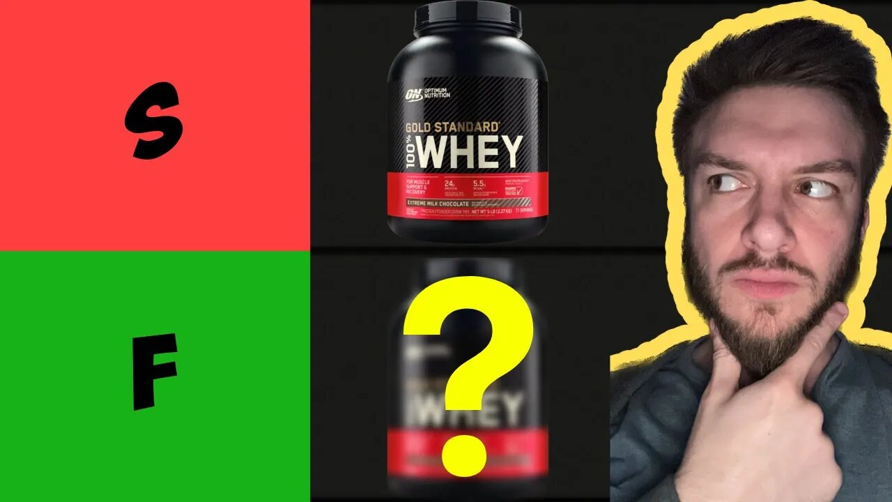 Optimum Nutrition Gold Standard Whey Protein Tier List