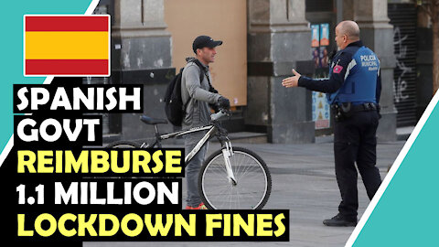 SPANISH Govt Have To REIMBURSE 1.1 Million Illegal Lockdown Fines / Hugo Talks #lockdown