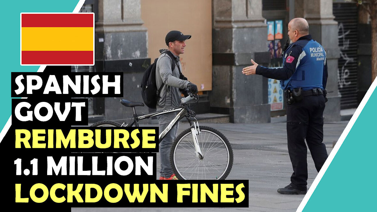SPANISH Govt Have To REIMBURSE 1.1 Million Illegal Lockdown Fines / Hugo Talks #lockdown