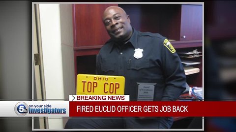 Euclid police officer fired over domestic violence charges can return to work, arbitrator rules