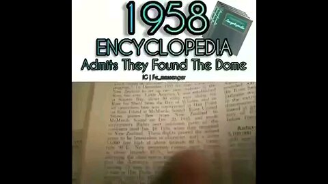 1958 They found the Dome