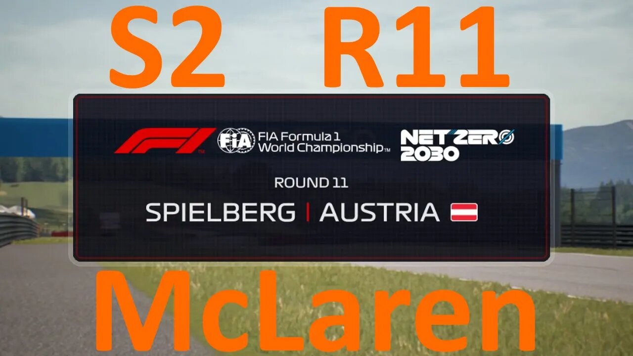 F1 Manager 2022 Season 2 Team McLaren Race 11