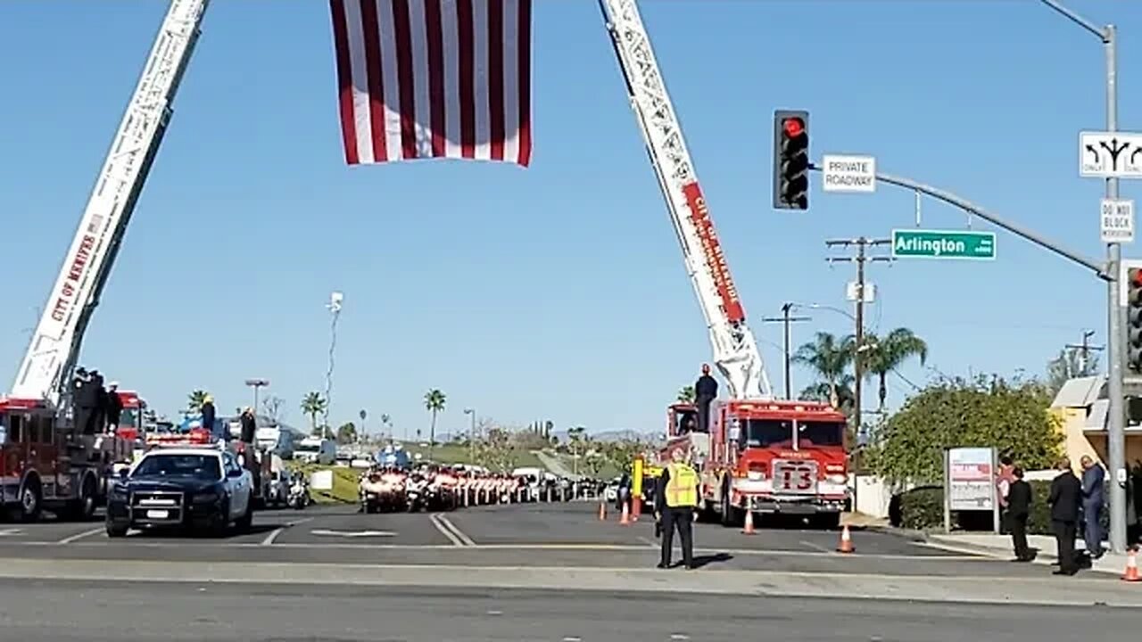 Riverside County Sheriff Funeral