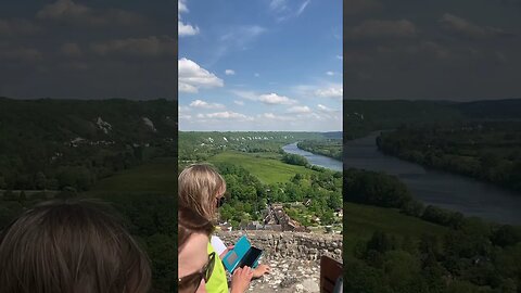 Du haut du donjon de La Roche Guyon