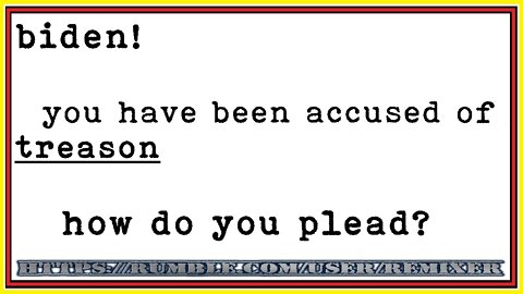 biden how do you plead