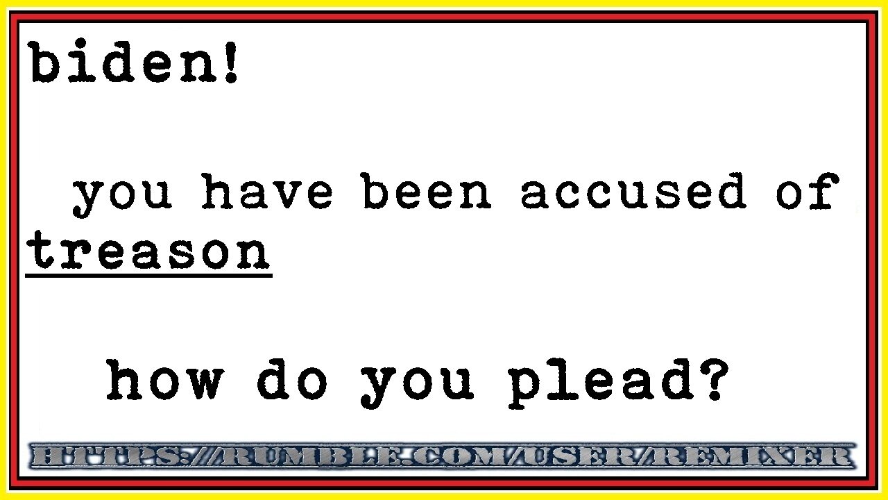 biden how do you plead