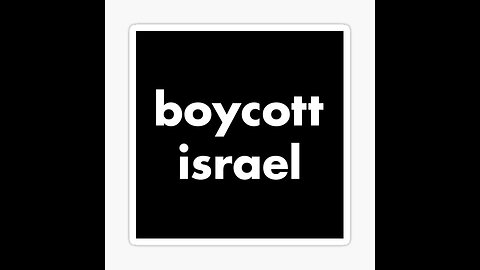 boycott Israel