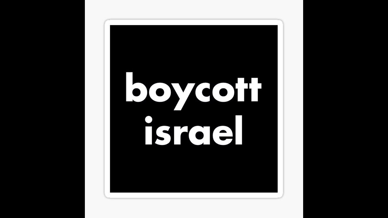 boycott Israel