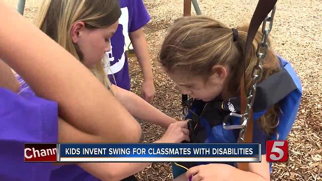 Murfreesboro Students Create 'E-Z Swing Suit' To Help Kids With Special Needs