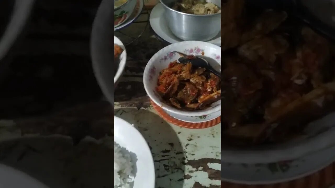KETIKA SAMBAL PINDANG DIPADU DENGAN TEMPE GORENG TEPUNG #shorts