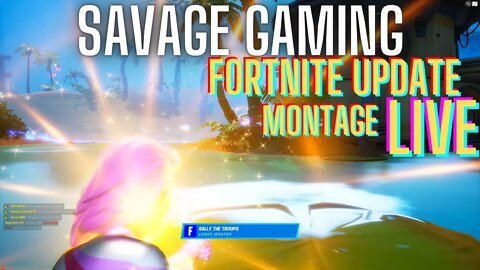 FORTNITE UPDATE LIVE MONTAGE #1 2022