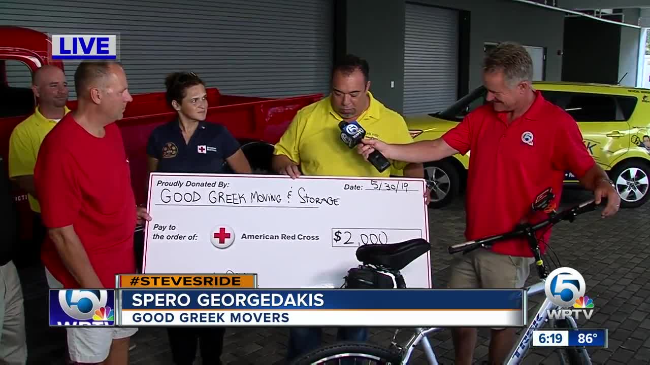 Ride for the Red Cross: Steve Weagle in Delray Beach