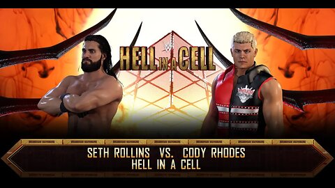 WWE 2k22 Hell In A Cell 2022 - Seth Rollins vs Cody Rhodes