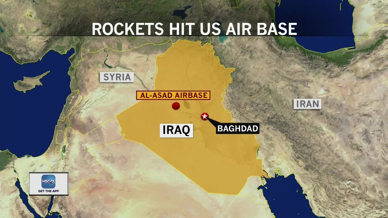 Pentagon: Iranian missiles attack 2 Iraqi airbases that house US troops