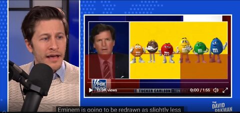 Leftists angry that Tucker Carlson doesn't like M&M