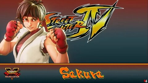 Street Fighter V Arcade Edition: Street Fighter 4 - Sakura