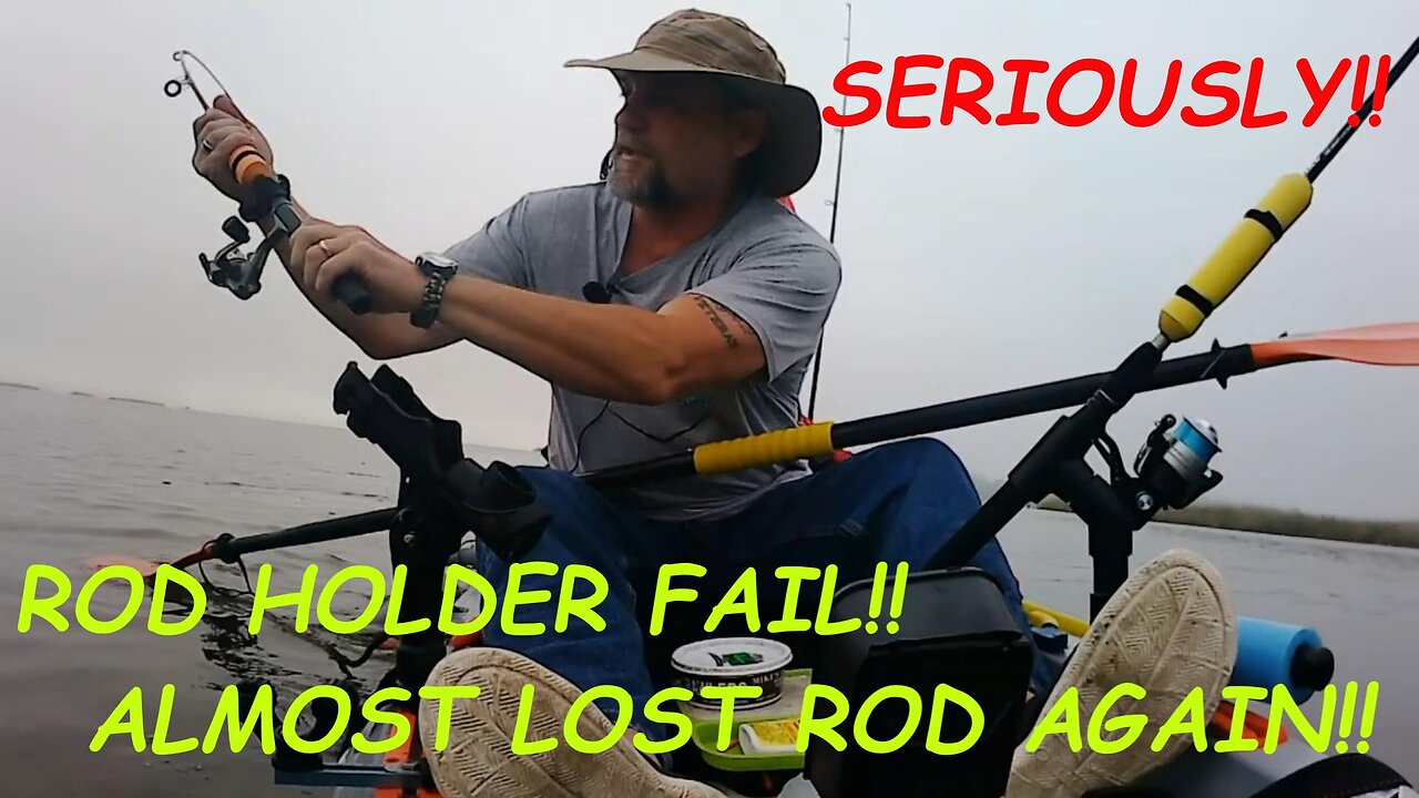 ROD HOLDER FAIL!! ROCKFISH ARE AGGRESSIVE!