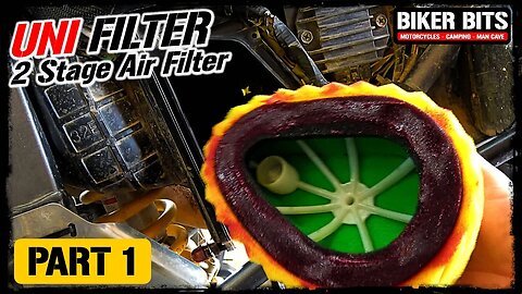 DR650 - Uni Filter - 2 Stage Air Filter