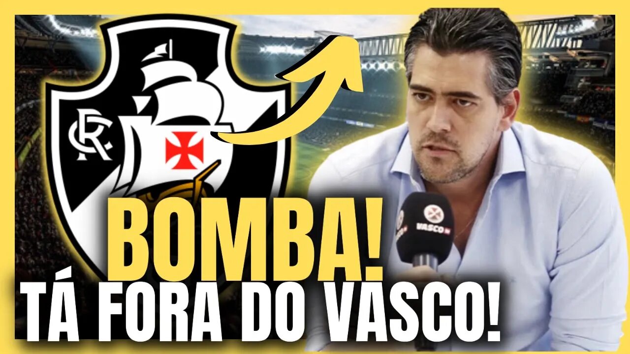 🚨💥BOMBA🚨💥 FORA DO VASCO GE CONFIRMA NOTÍCIA DO VASCO