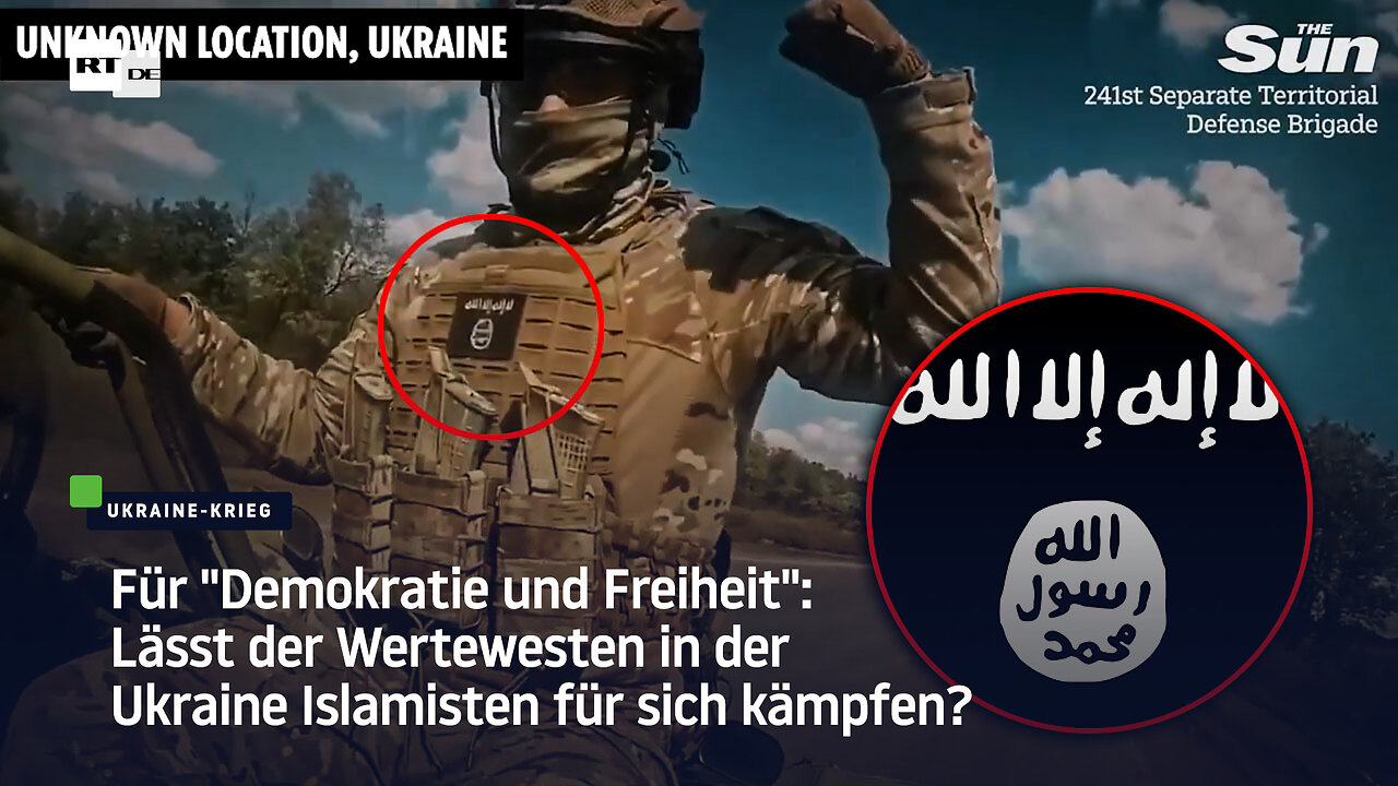 Für "Demokratie und Freiheit": Lässt der Wertewesten in der Ukraine Islamisten für sich kämpfen?