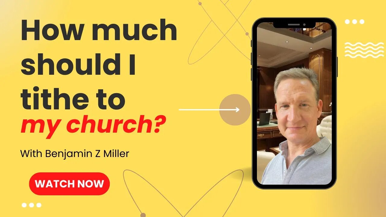 How much should I tithe to my church?