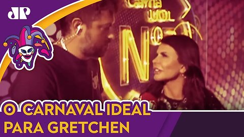 Gretchen descreve Carnaval ideal: 'Alegria, liberdade e estar em paz'